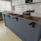 Ekena Millwork Countertop Support Steel Heavy Duty Bracket w/ Gusset, Powder Coated Black 2 1/2"W x 10"D x 8"H BKTM02X10X08CGPBL - alternate 8